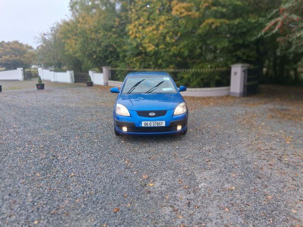 Kia Rio Saloon, Petrol, 2006, Blue
