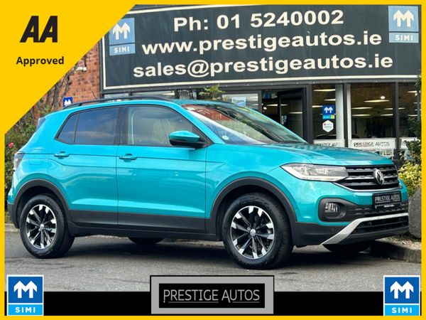 Volkswagen T-Cross SUV, Petrol, 2020, Green