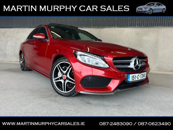 Mercedes-Benz C-Class Saloon, Diesel, 2015, Red