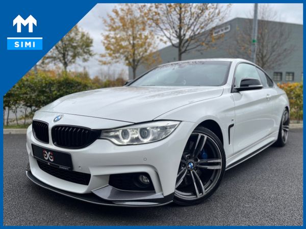 BMW 4-Series Coupe, Diesel, 2014, White