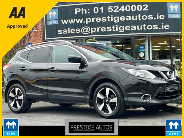 Nissan Qashqai MPV, Petrol, 2017, Black