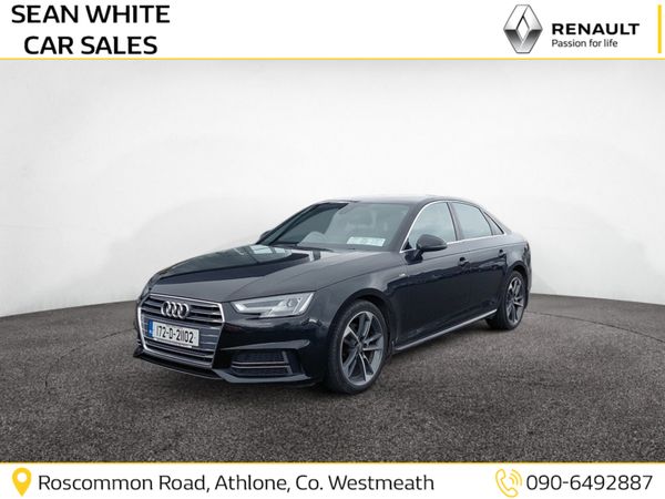 Audi A4 Saloon, Diesel, 2017, Black