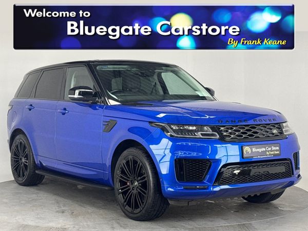 Land Rover Range Rover Sport SUV, Petrol Hybrid, 2022, Blue