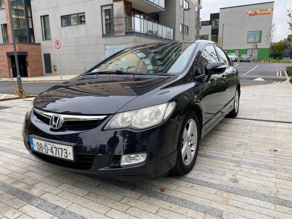 Honda Civic Saloon, Petrol, 2008, Black