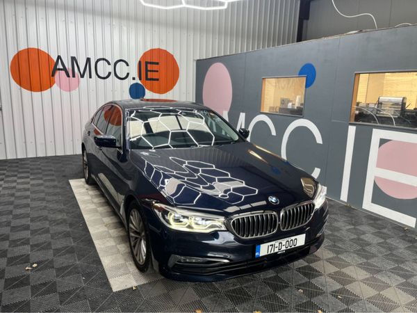 BMW 5-Series Saloon, Petrol Plug-in Hybrid, 2017, Black