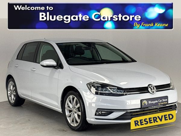 Volkswagen Golf Hatchback, Petrol, 2018, White