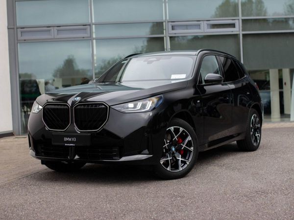 BMW X3 SUV, Petrol Plug-in Hybrid, 2026, Black