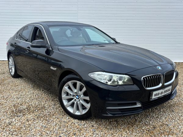 BMW 5-Series Saloon, Diesel, 2016, Black