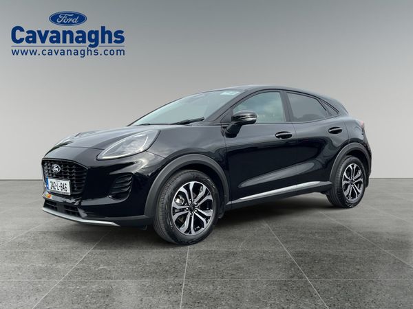 Ford Puma MPV, Petrol Hybrid, 2024, Black
