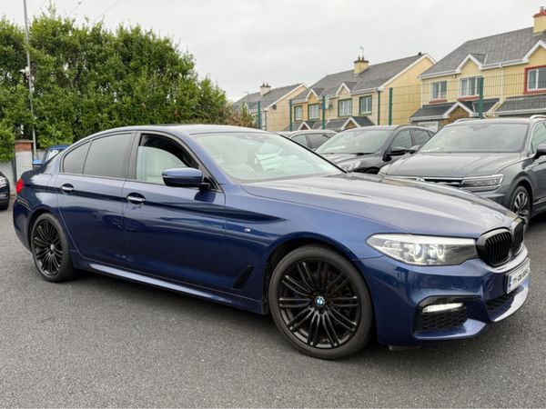 BMW 5-Series Saloon, Diesel, 2017, Blue