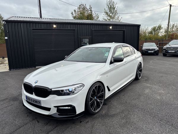 BMW 5-Series Saloon, Diesel, 2017, White