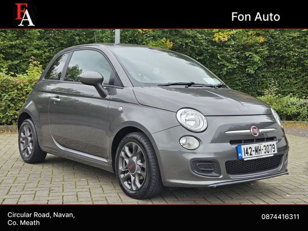 Fiat 500 Hatchback, Petrol, 2014, Grey