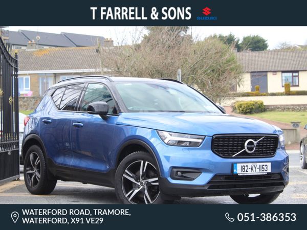 Volvo XC40 Estate, Petrol, 2018, Blue