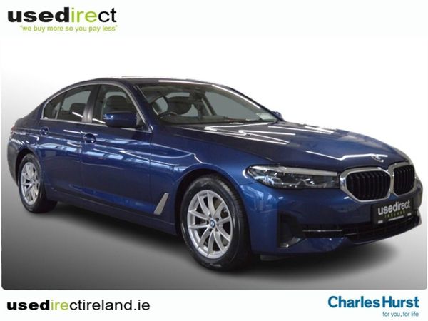 BMW 5-Series Saloon, Diesel, 2022, Blue