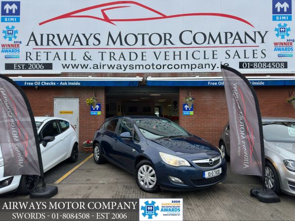 Opel Astra Hatchback, Petrol, 2010, Blue