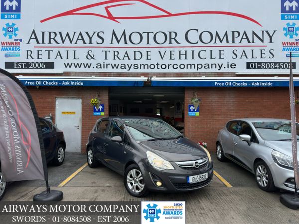 Opel Corsa Hatchback, Petrol, 2013, Grey