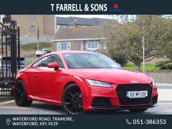 Audi TT Coupe, Diesel, 2015, Red