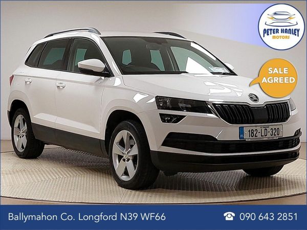Skoda Karoq Estate, Diesel, 2018, White
