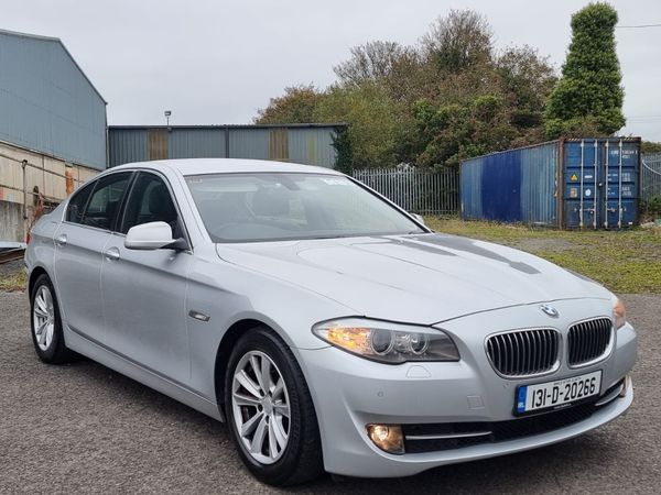 BMW 5-Series Saloon, Diesel, 2013, Silver