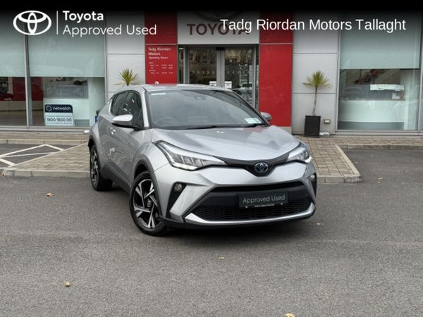 Toyota C-HR SUV, Petrol Hybrid, 2022, Silver