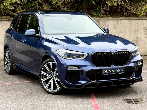 BMW X5 SUV, Petrol Hybrid, 2021, Blue
