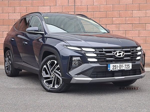 Hyundai Tucson SUV, Petrol Plug-in Hybrid, 2025, Blue