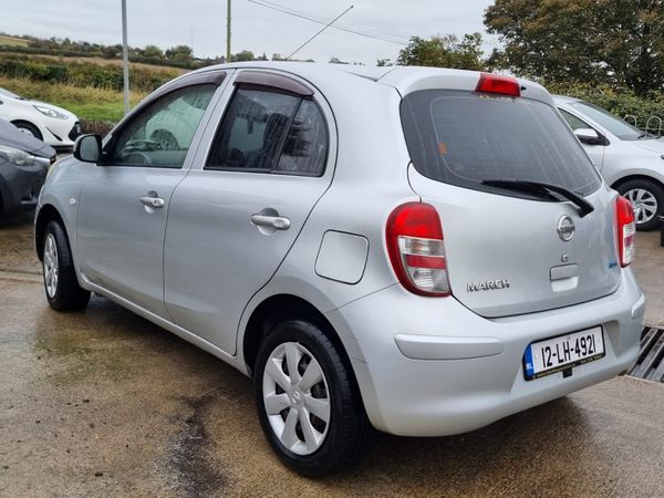 Nissan March Hatchback, Petrol, 2012, Silver