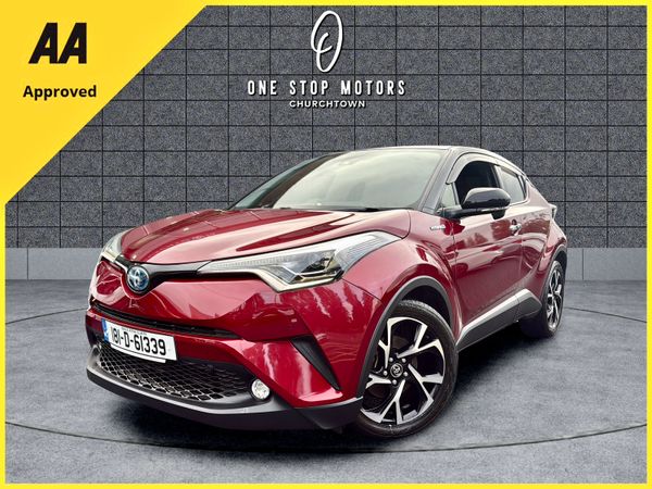 Toyota C-HR SUV, Petrol Hybrid, 2018, Red