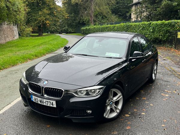 BMW 3-Series Saloon, Petrol Plug-in Hybrid, 2018, Black