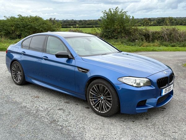 BMW M5 Saloon, Petrol, 2014, Blue