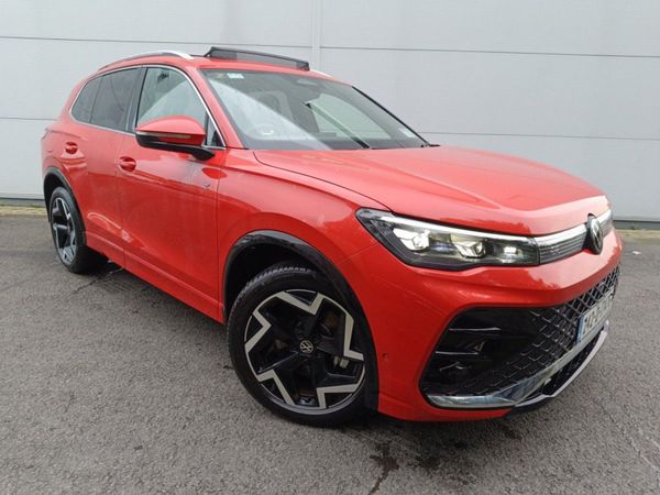 Volkswagen Tiguan SUV, Diesel, 2024, Red
