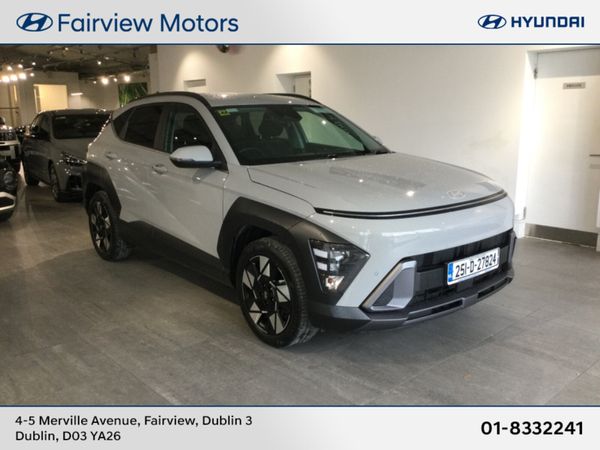 Hyundai KONA SUV, Petrol Hybrid, 2025, Grey
