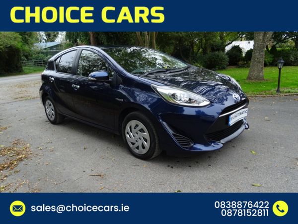 Toyota Aqua Hatchback, Petrol Hybrid, 2018, Blue