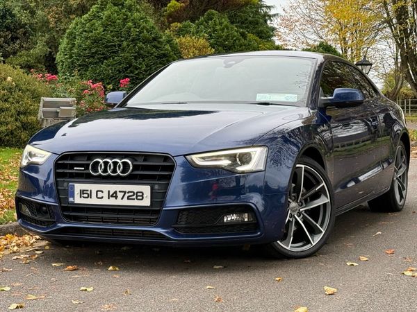 Audi A5 Coupe, Diesel, 2015, Blue