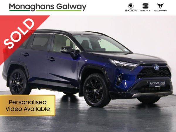 Toyota RAV4 SUV, Petrol Hybrid, 2024, Blue