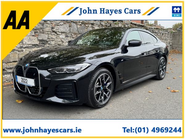 BMW i4 Coupe, Electric, 2022, Black