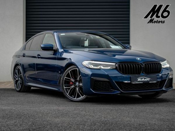 BMW 5-Series Saloon, Diesel, 2022, Blue