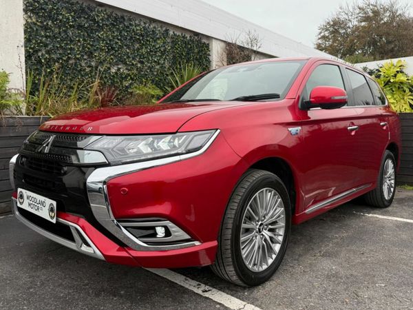 Mitsubishi Outlander SUV, Petrol Plug-in Hybrid, 2020, Red