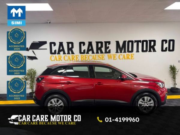 Peugeot 3008 MPV, Petrol, 2018, Red