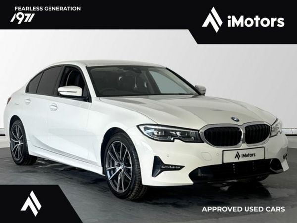 BMW 3-Series Saloon, Petrol Plug-in Hybrid, 2021, White