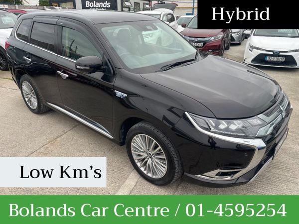Mitsubishi Outlander SUV, Petrol Plug-in Hybrid, 2018, Black