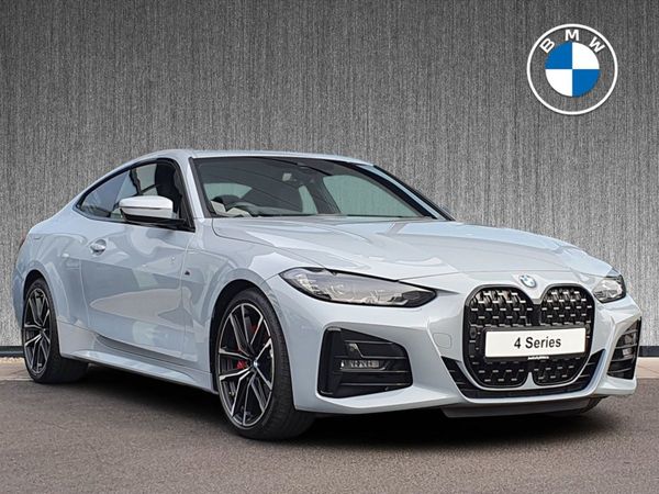 BMW 4-Series Coupe, Diesel, 2021, Grey
