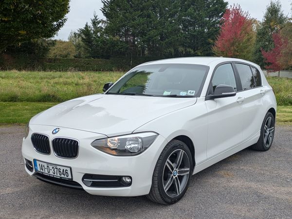 BMW 1-Series Hatchback, Diesel, 2014, White