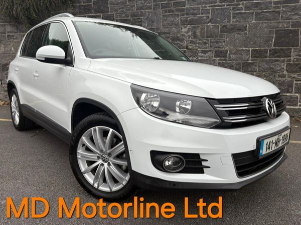 Volkswagen Tiguan SUV, Diesel, 2014, White