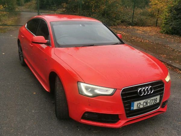 Audi A5 Hatchback, Diesel, 2012, Red