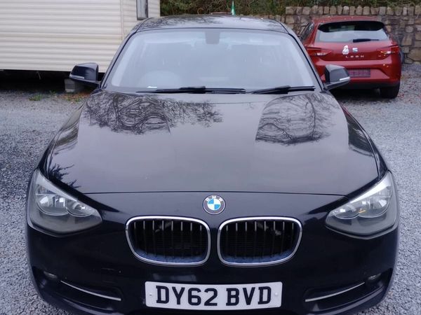 BMW 1-Series Hatchback, Diesel, 2012, Black