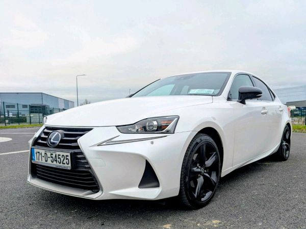 Lexus IS Saloon, Petrol Hybrid, 2017, White