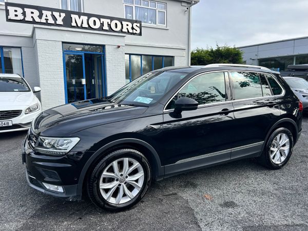 Volkswagen Tiguan SUV, Diesel, 2017, Black
