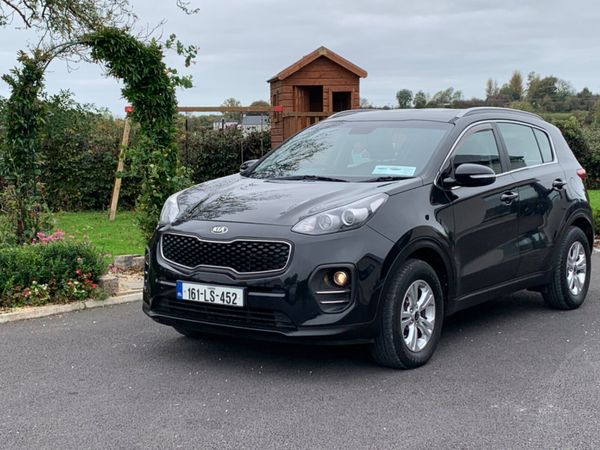 Kia Sportage SUV, Diesel, 2016, Black
