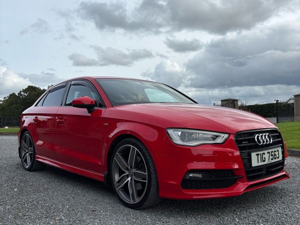 Audi A3 Saloon, Diesel, 2015, Red
